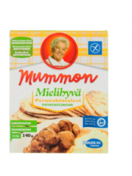 Картофельные хлопья Mummon Mielihyvä Perunahiutaleet 140г без лактозы и глютена