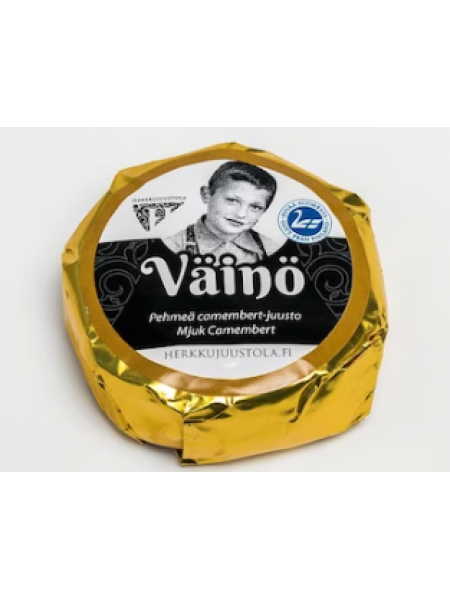 Деликатесный сыр с белой плесенью Herkkujuustola Väinö valkohomejuusto 150г