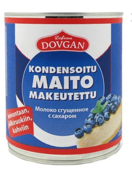 Молоко сгущенное Dovgan Kondensoitu Maito 397г