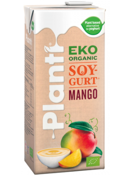 Соевый органический йогурт Planti Soygurt luomu mango 0,75 л манго