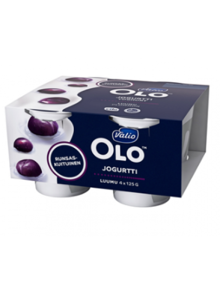 Йогурт Valio Olo Jogurtti 4x125г слива без лактозы